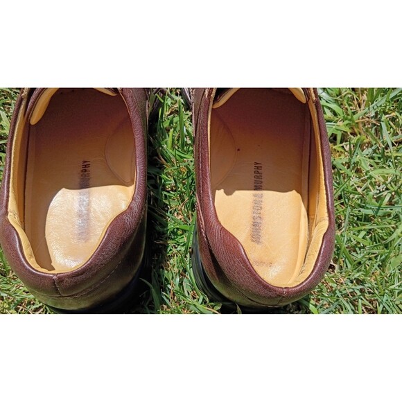 Johnston & Murphy 8.5 M Brown Leather Oxford Comfort Shoes Lace Up Brazil main image 4